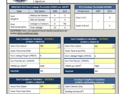 Duct and Envelope Tightness (DET) Verification Code Compliance Report
